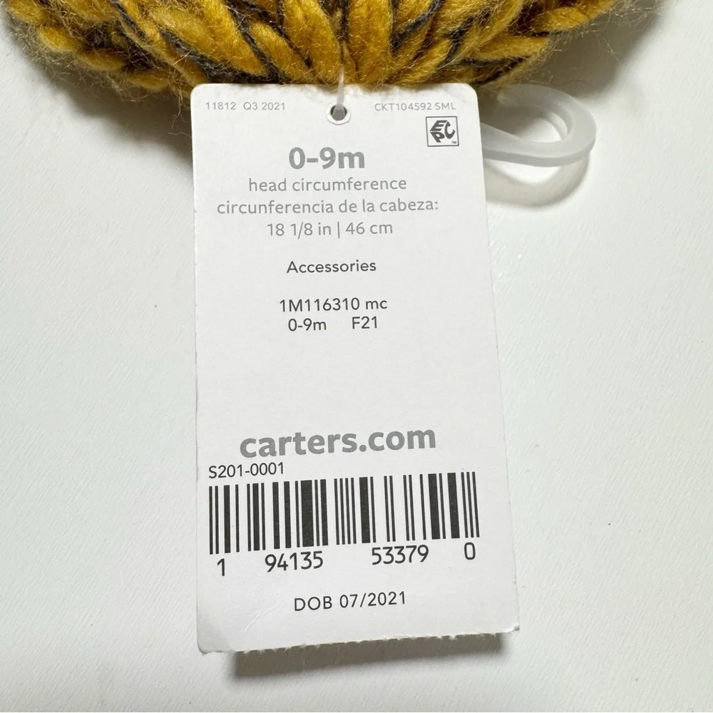 Carter’s Colorblock Knit Hat
